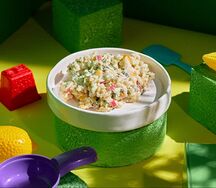 Крабовый салат с кукурузой