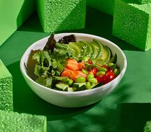 Поке с лососем