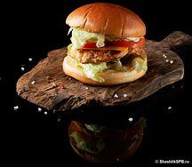 Burger -kebab с курицей