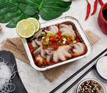 Осьминоги с лапшой/锡纸八爪鱼