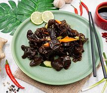 Кисло-сладкие грибы/陈醋木耳
