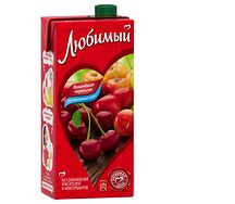 Сок Любимый Вишневая черешня
