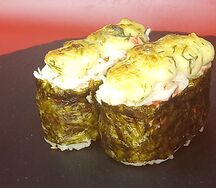 Запеченные с крабом