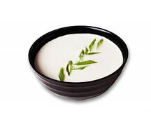 Сливочный суп с лососем