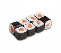 Мини-ролл с лососем
