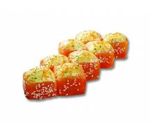 Ролл Калифорния спешл под грилем