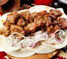 Шашлык из мякоти ягненка