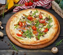 Грибная пицца