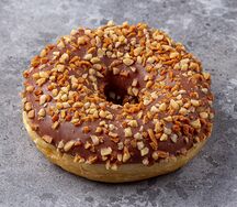 Донат Шоколадно-ореховый