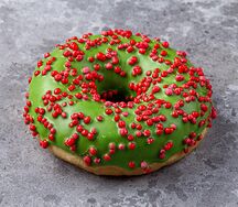 Донат Лимон и малина