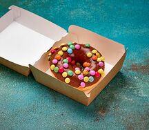 Донат Шоколадное драже