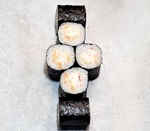 Ролл со снежным крабом