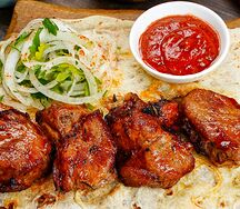 Шашлык из cвинoй шеи