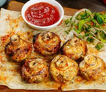 Шампиньоны на углях