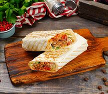 Шаурма со свиным шашлыком