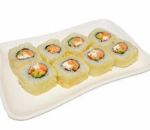 Горячий лосось