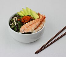 Поке с креветками