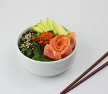 Поке с лососем