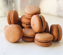 Макарони шоколадный