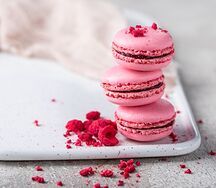 Макарони малиновый