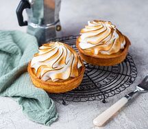 Тарталетка лимонная с меренгой