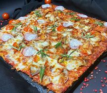 Мяспицца Супермясная с каперсами