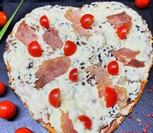 МясПицца - сердце Острая Испанская с лемонграссом