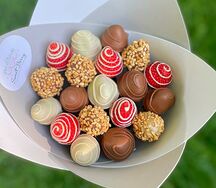 Букет из клубники в шоколаде Сердцеедка