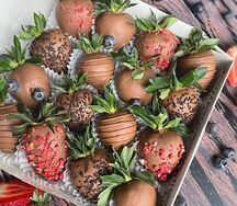 Клубники в шоколаде (композиция Лесная сказка)