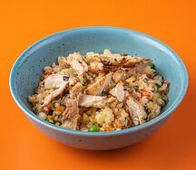 Рис с креветками в устричном соусе