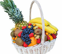 Фруктовая корзина Вкусный край / подарочный набор / подарок