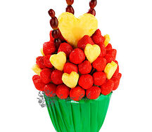 Фруктовый букет Праздник любви