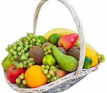 Фруктовая корзина Фруктовый сад / подарочный набор / подарок