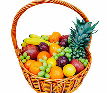 Фруктовая корзина Витаминка / подарочный набор / подарок