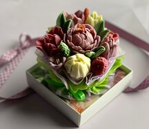 Букет цветов из шоколада мини