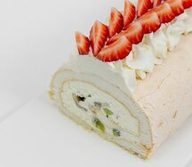 Меренговый рулет киви-банан