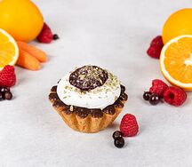 Пирожное постное ягодное