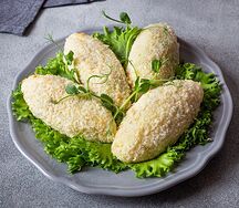 Зразы картофельные с грибами запеченные