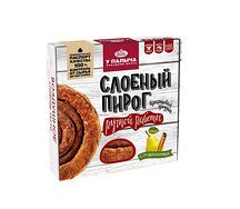 Слоеный пирог с грушей и корицей