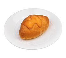 Пирожок жареный по-домашнему с капустой