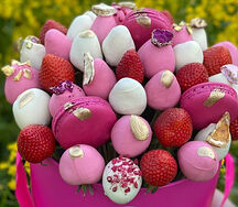 Букет из клубники Summer Box Pink