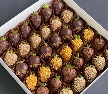 Клубника в шоколаде Нежный шелест