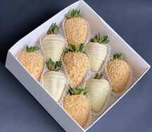 Клубника в шоколаде Вафельная крошка