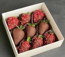 Клубника в шоколаде Чарующее пламя