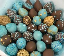 Букет из клубники в Тиффани М