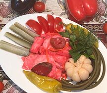 Ассорти домашних солений