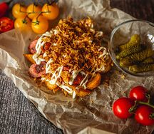 Картофельный Дамп с колбаской