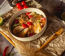 Цезарь с курицей