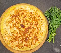 Постный пирог Картофель с грибами