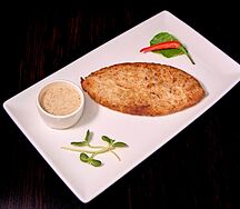 Котлета из щуки с грибным соусом